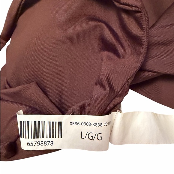 Sommer Ray- Crossover Hem Cinched Front Bra/Workout Top/Bikini-Size Large - Picture 5 of 9